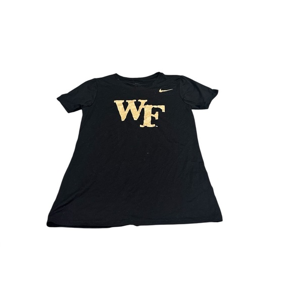 Nike Wake Forest Black Athletic Women’s T-Shirt Dri Fit XS - Picture 8 of 8